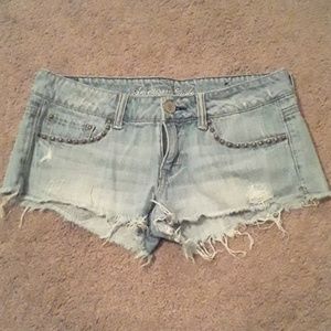 AE Studded Pocket Cut-off Shorts